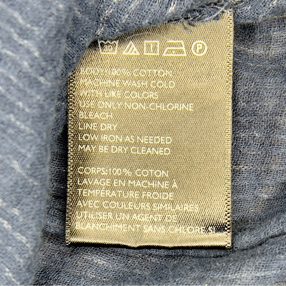 BDG Urban Outfitters Women’s Ruffle Front Button Down Gauze Top Size XS - Picture 10 of 10